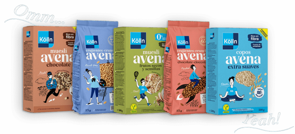 Cereales Kölln: con más de 200 años de experiencia, elaboramos productos de avena adaptados a la vida de hoy.