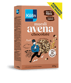 Elaboramos el mejor muesli, al que no se le resisten ni grandes ni pequeños. Muesli de chocolate, con frutos secos, etc.